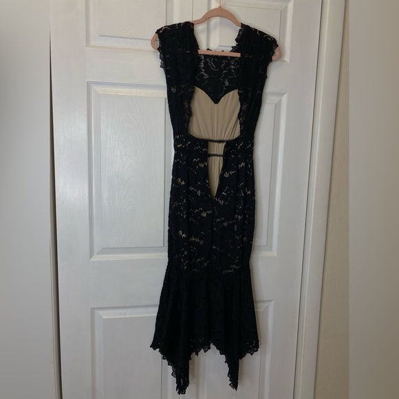 Saylor Marlee lace dress black lace dress size xs - Picture 6 of 8